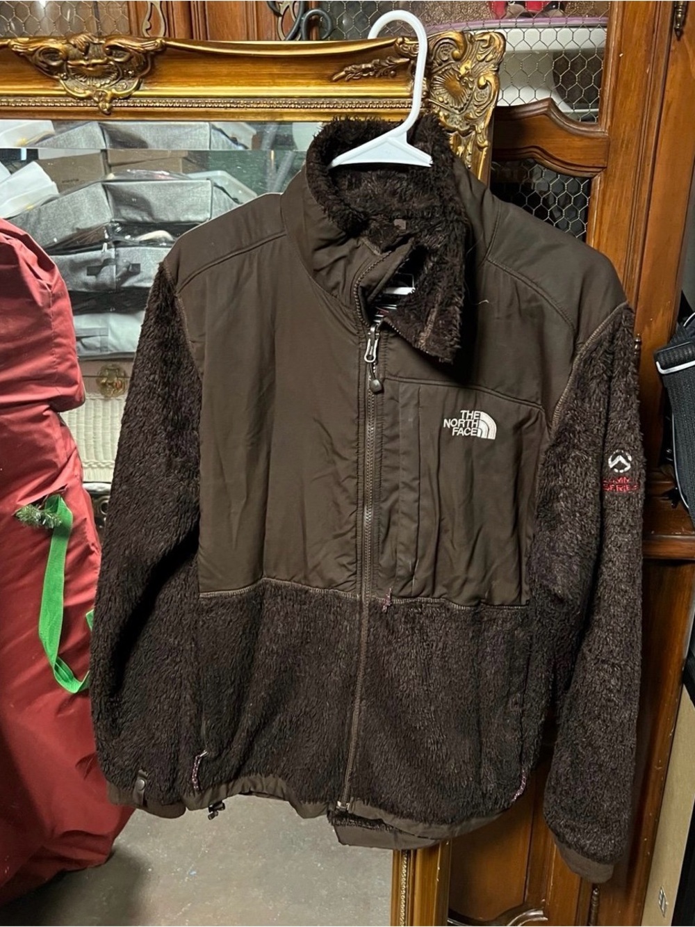 The North Face Brown Sherpa Jacket - Warm Fleece Coat